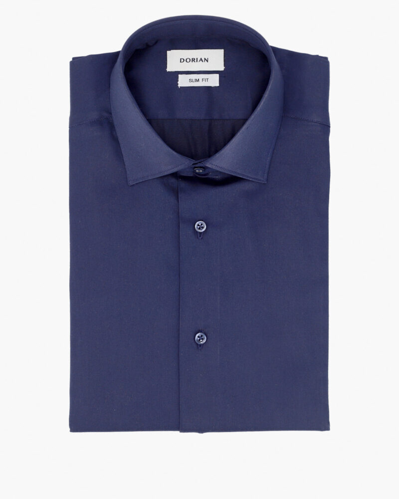 Camisa de vestir Azul