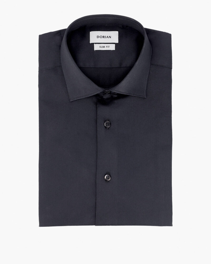 Camisa de vestir Negro