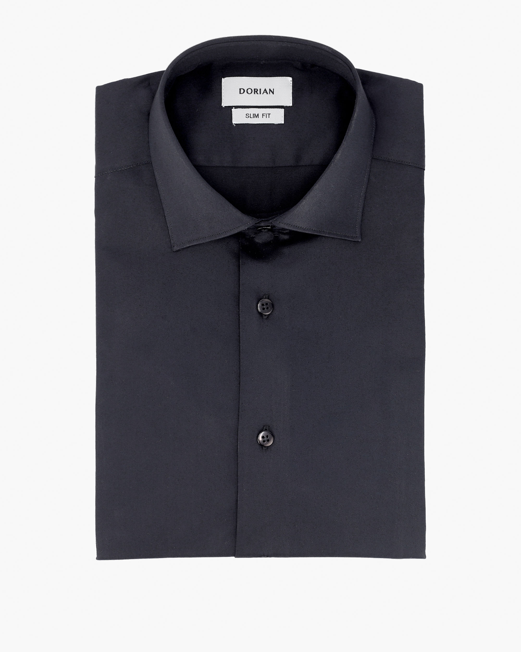 Camisa de vestir Negro