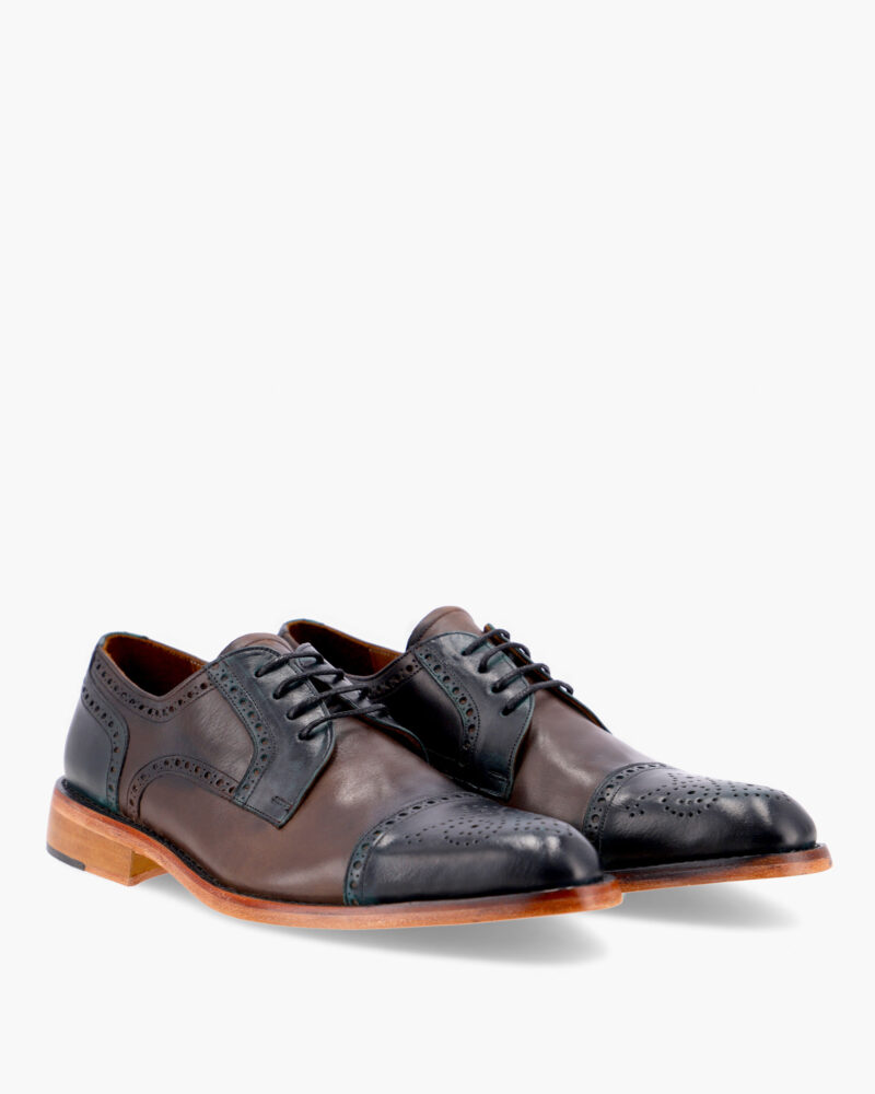 Zapatos Niza Green O'Brown