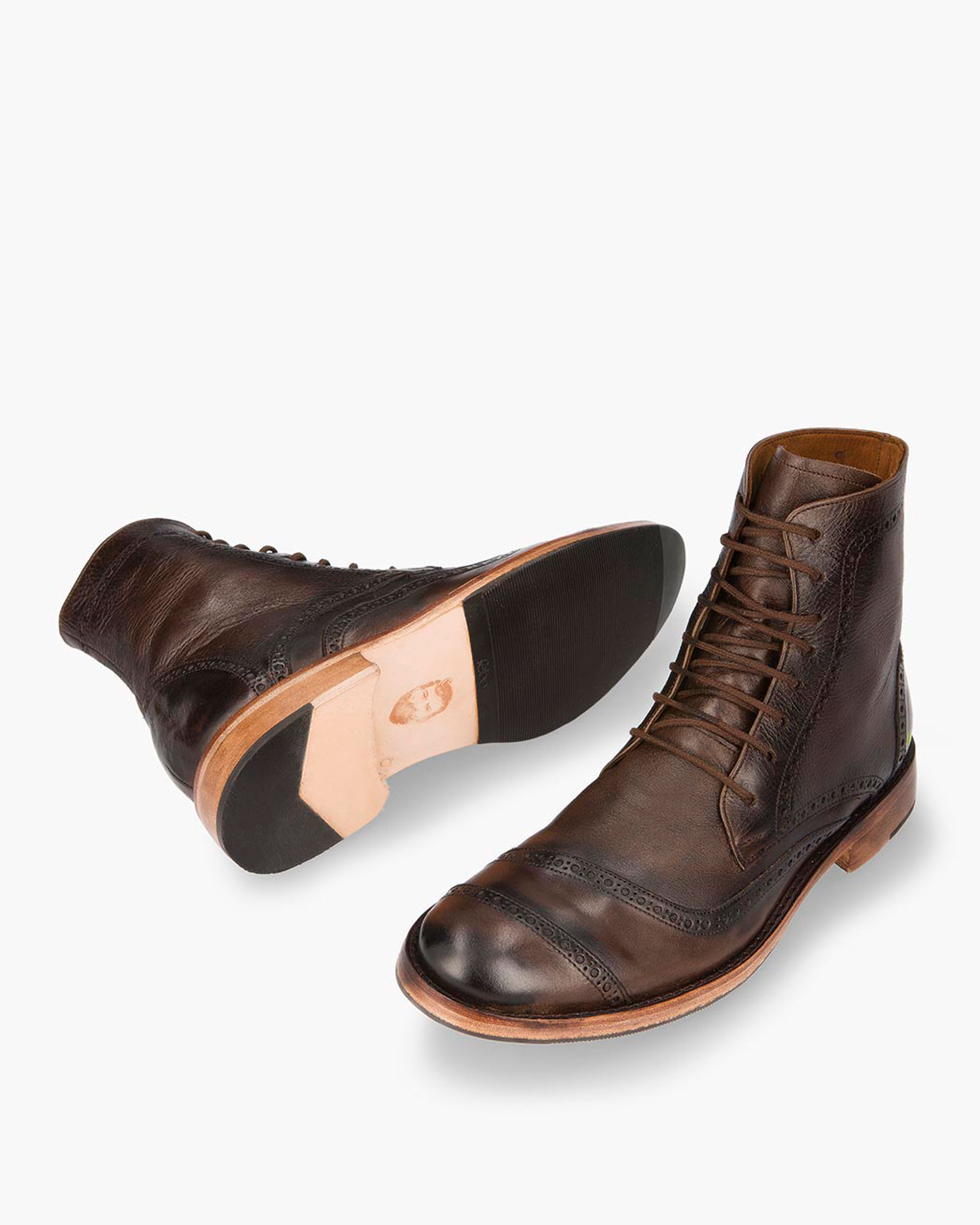 DORIAN | zapatos camperas equipaje Botas Basilea Chocolate - Imagen 2