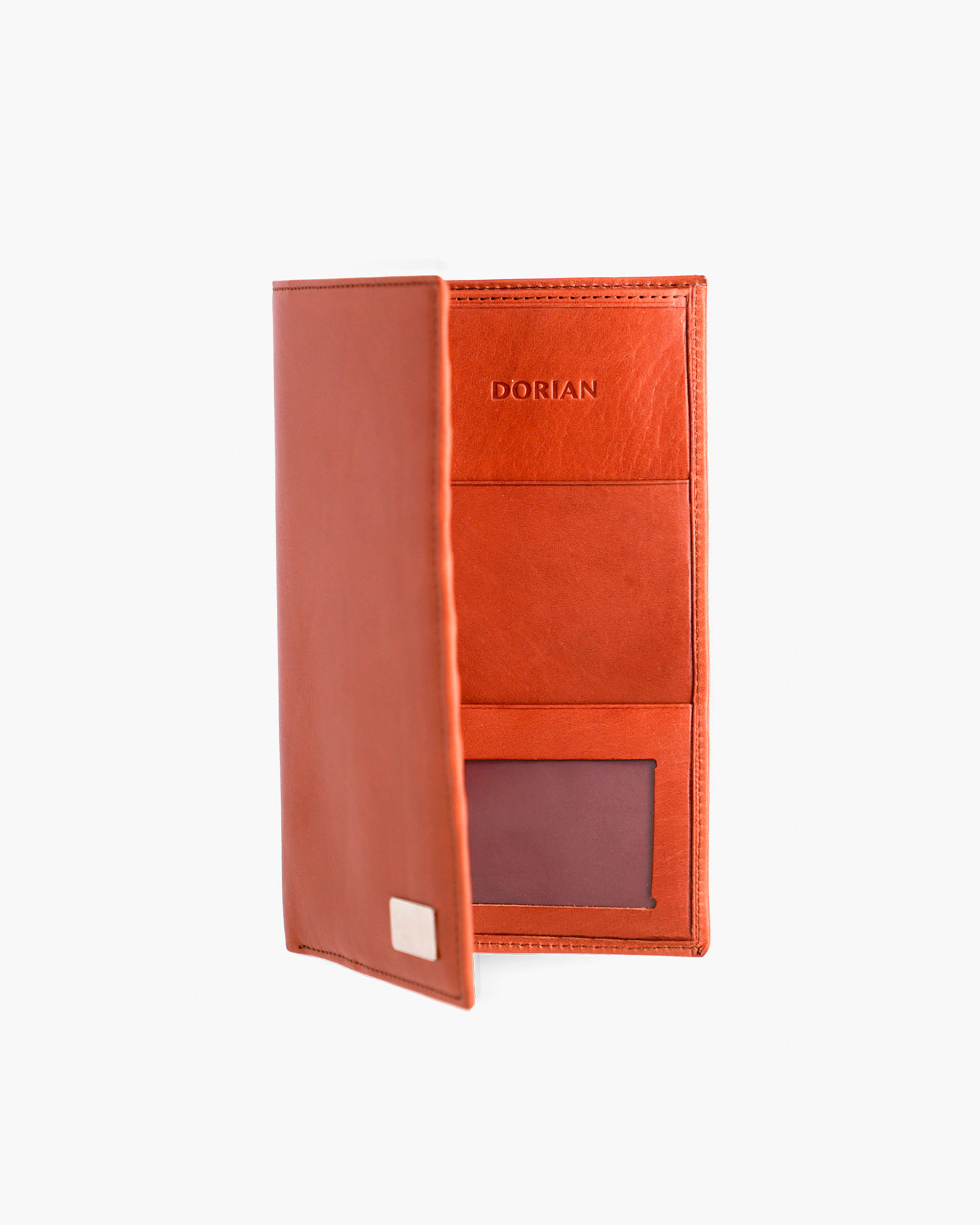 DORIAN Billetera Porta Pasaporte Business Camel - Imagen 2