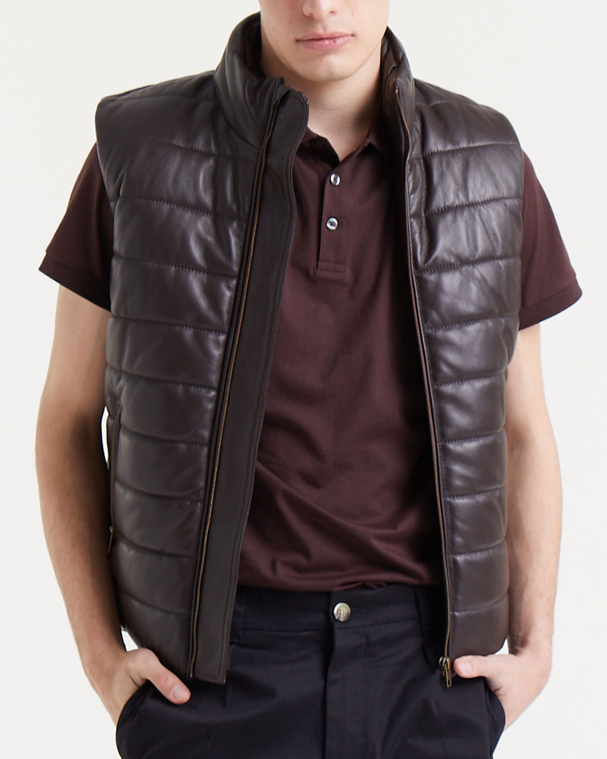 Chaleco Puffer Kansas Chocolate
