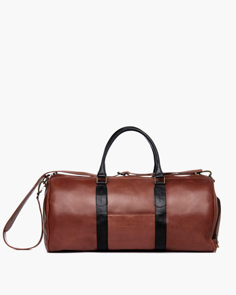 Bolso Franco Marrón y Negro