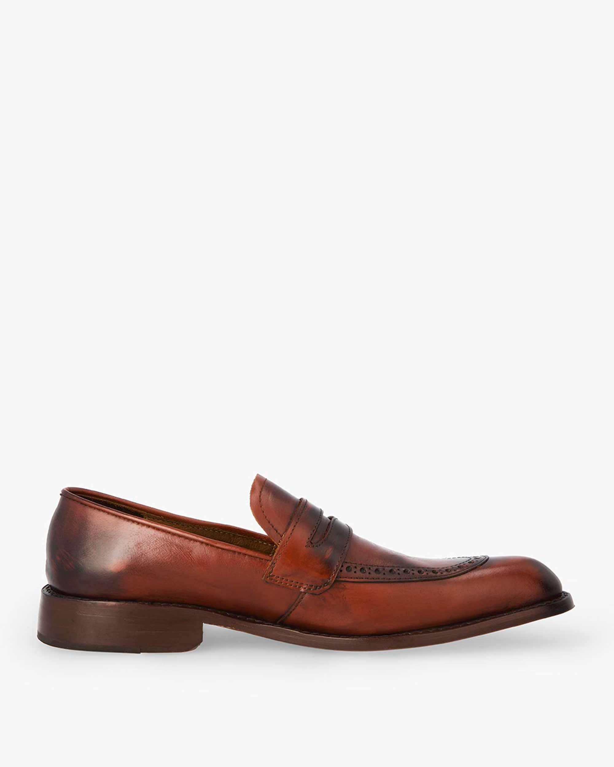 Mocasines Moscú Marrón Brogue