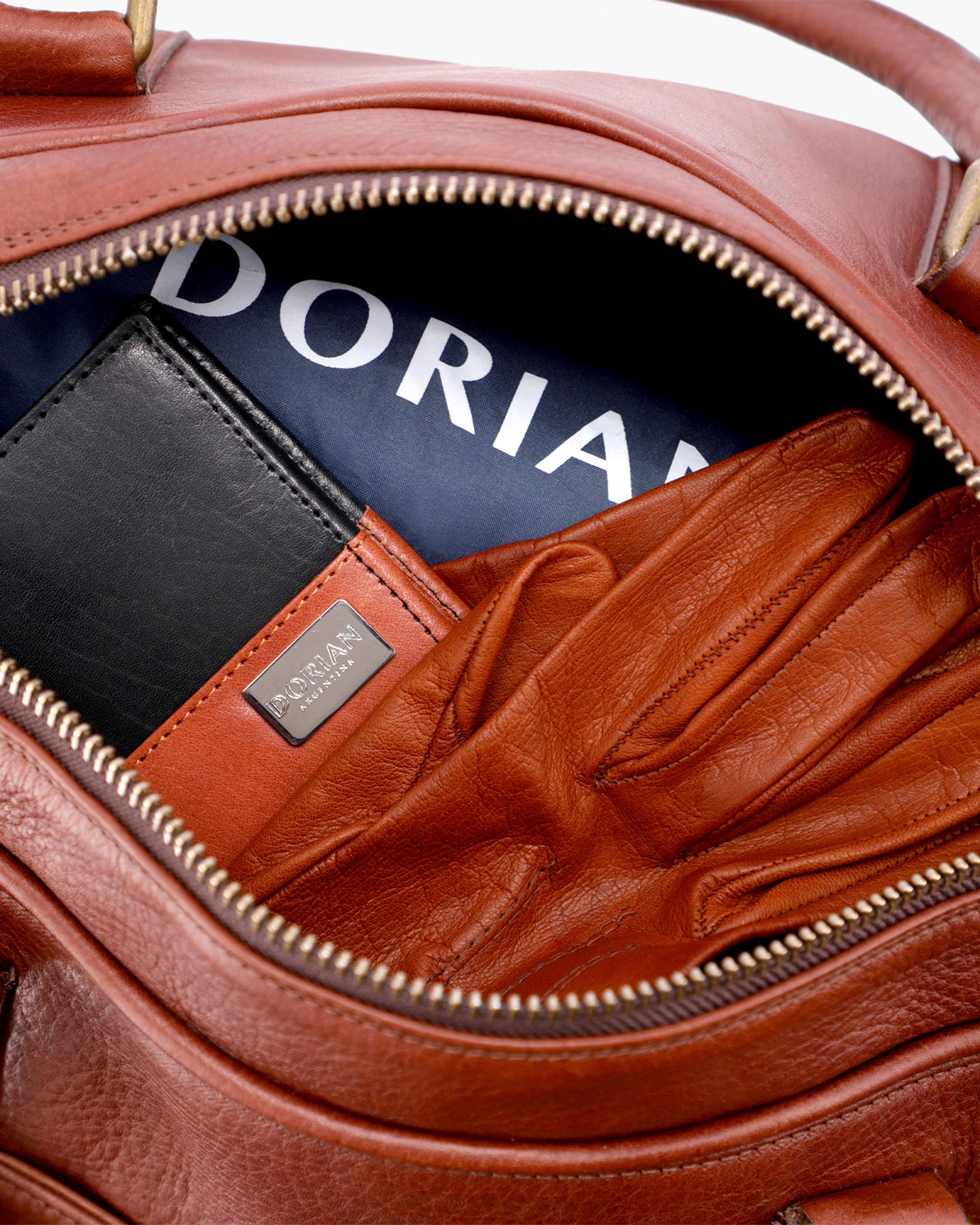 DORIAN Bolso Arlington Guinda - Imagen 6