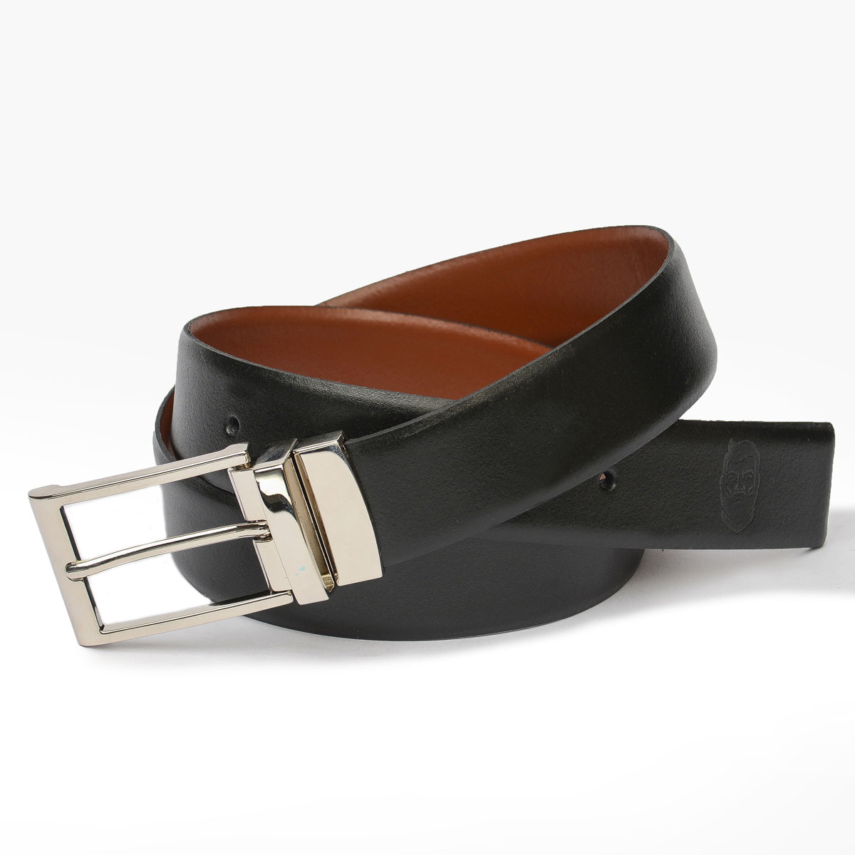 Cinturón Elegance Negro - Marrón