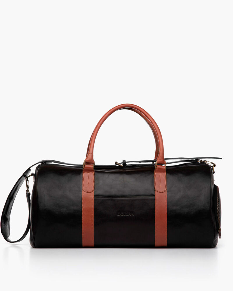 Bolso Franco Negro y Marrón