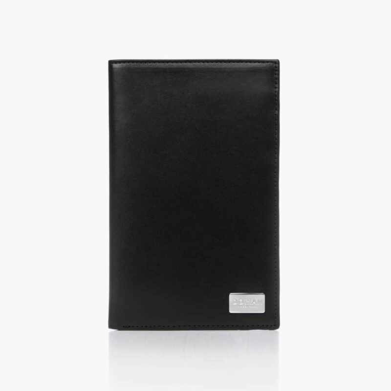 Billetera Porta Pasaporte Business Negro