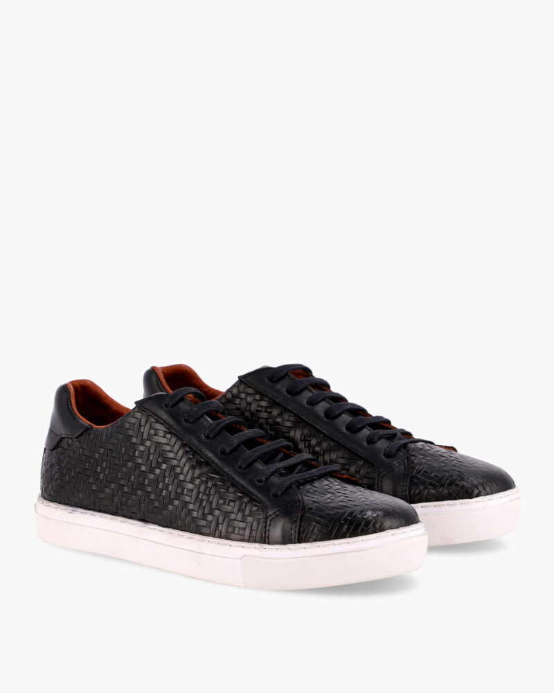 Zapatillas Brickell Negro Trenzado