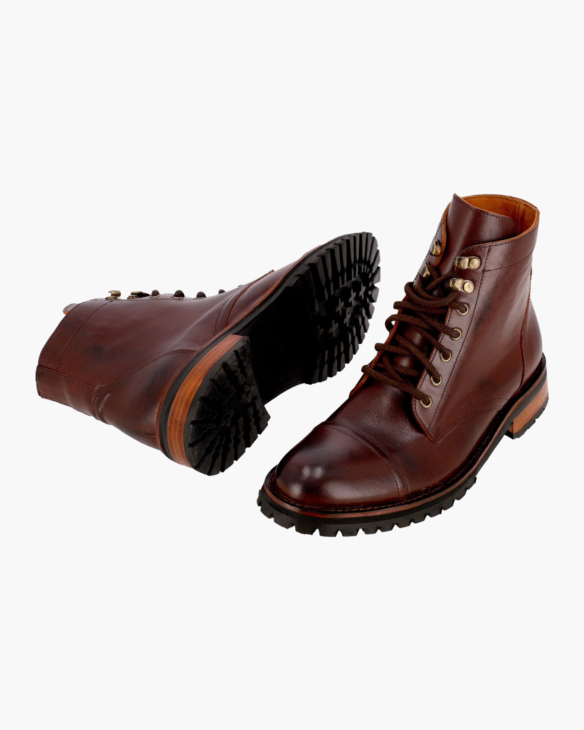 DORIAN | zapatos camperas equipaje Borcegos Lexington Guinda - Imagen 3