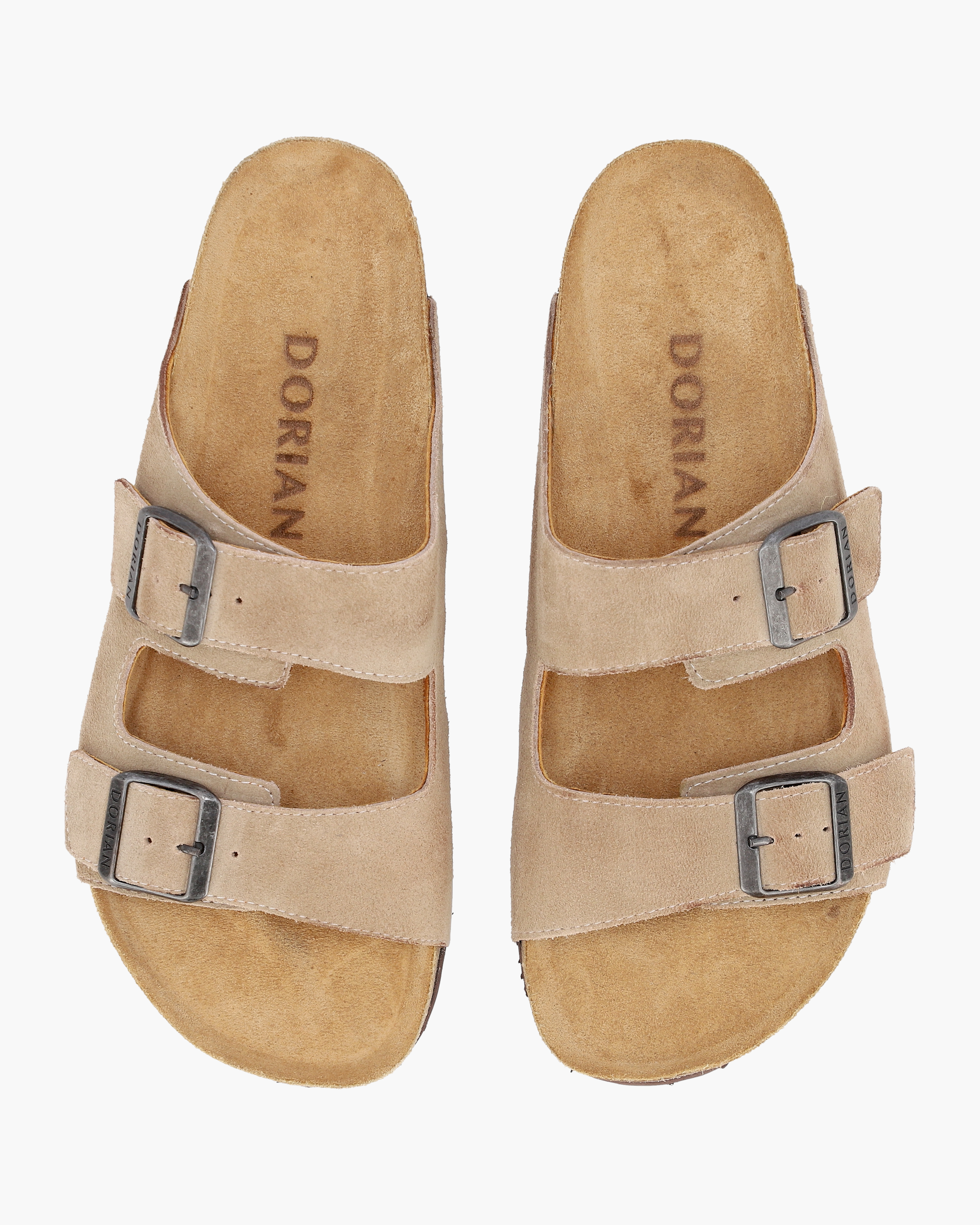 DORIAN Sandalias Ibiza Arena Gamuza - Imagen 4