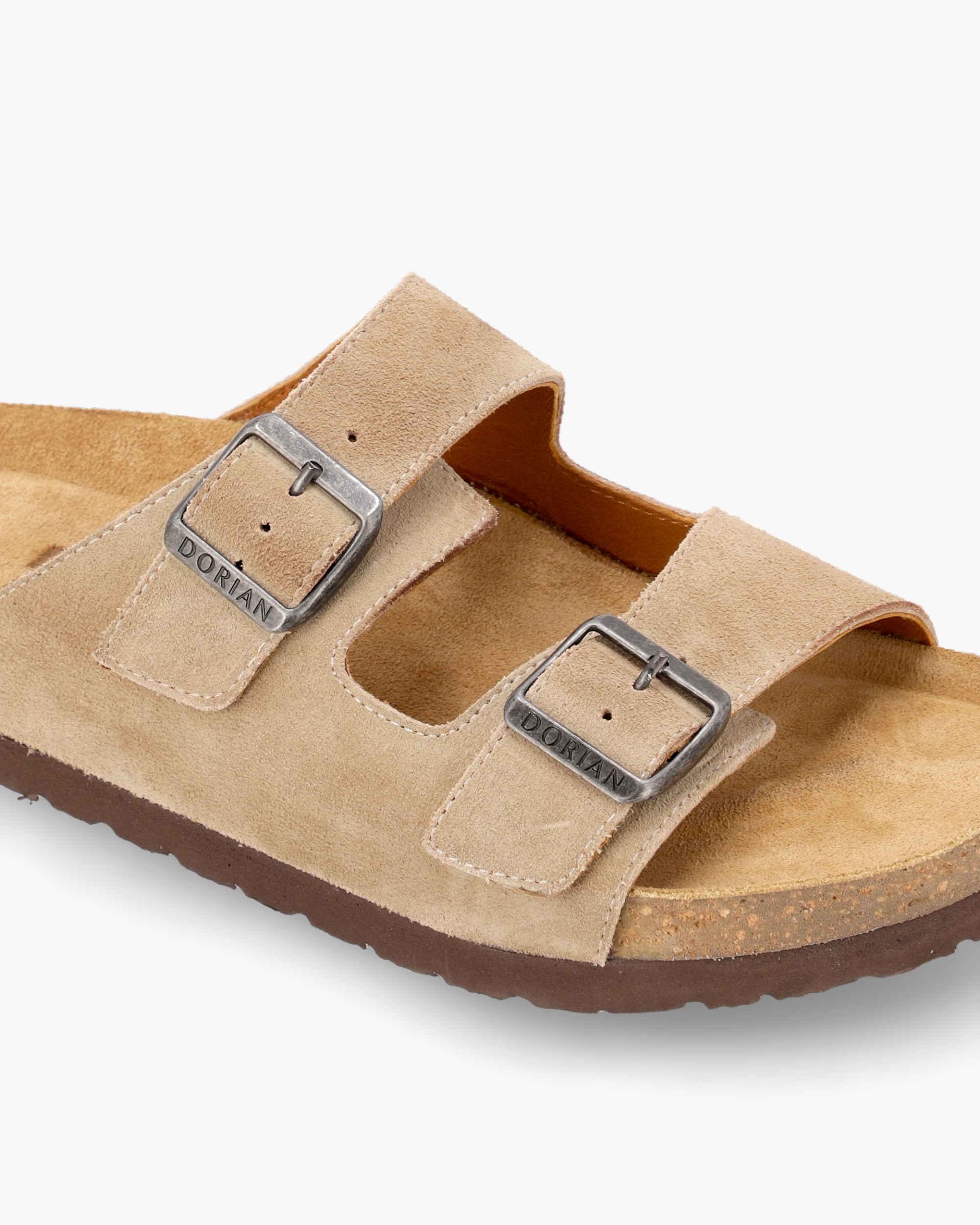 DORIAN Sandalias Ibiza Arena Gamuza - Imagen 5