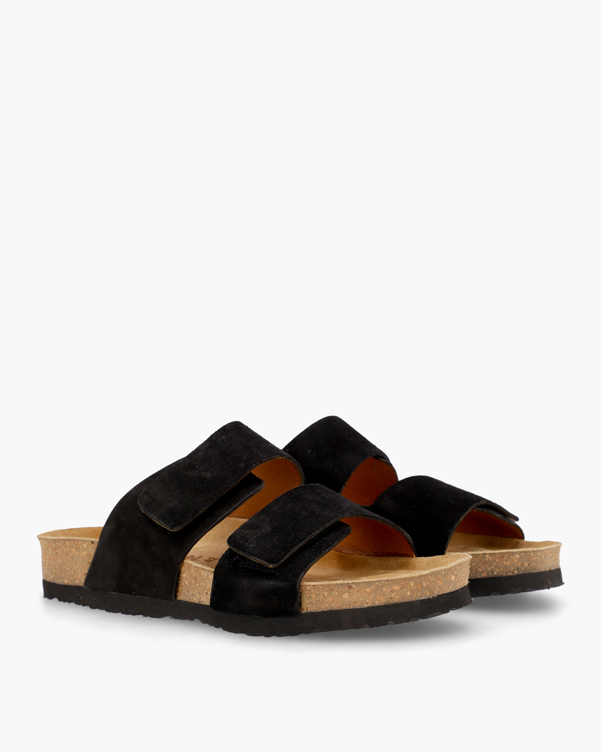 Sandalias Liguria Negro Gamuzado