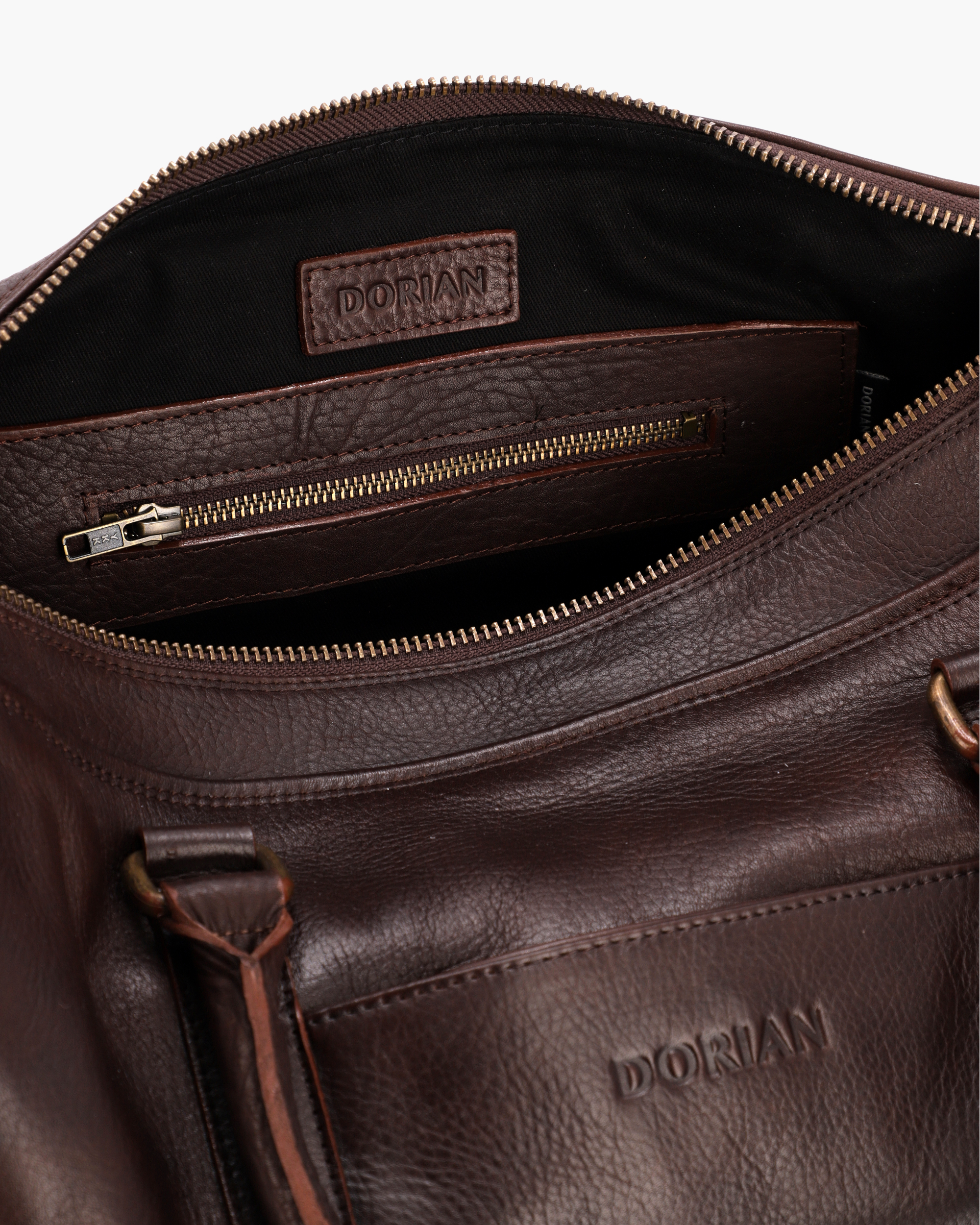 DORIAN Bolso Arlington Chocolate - Imagen 5