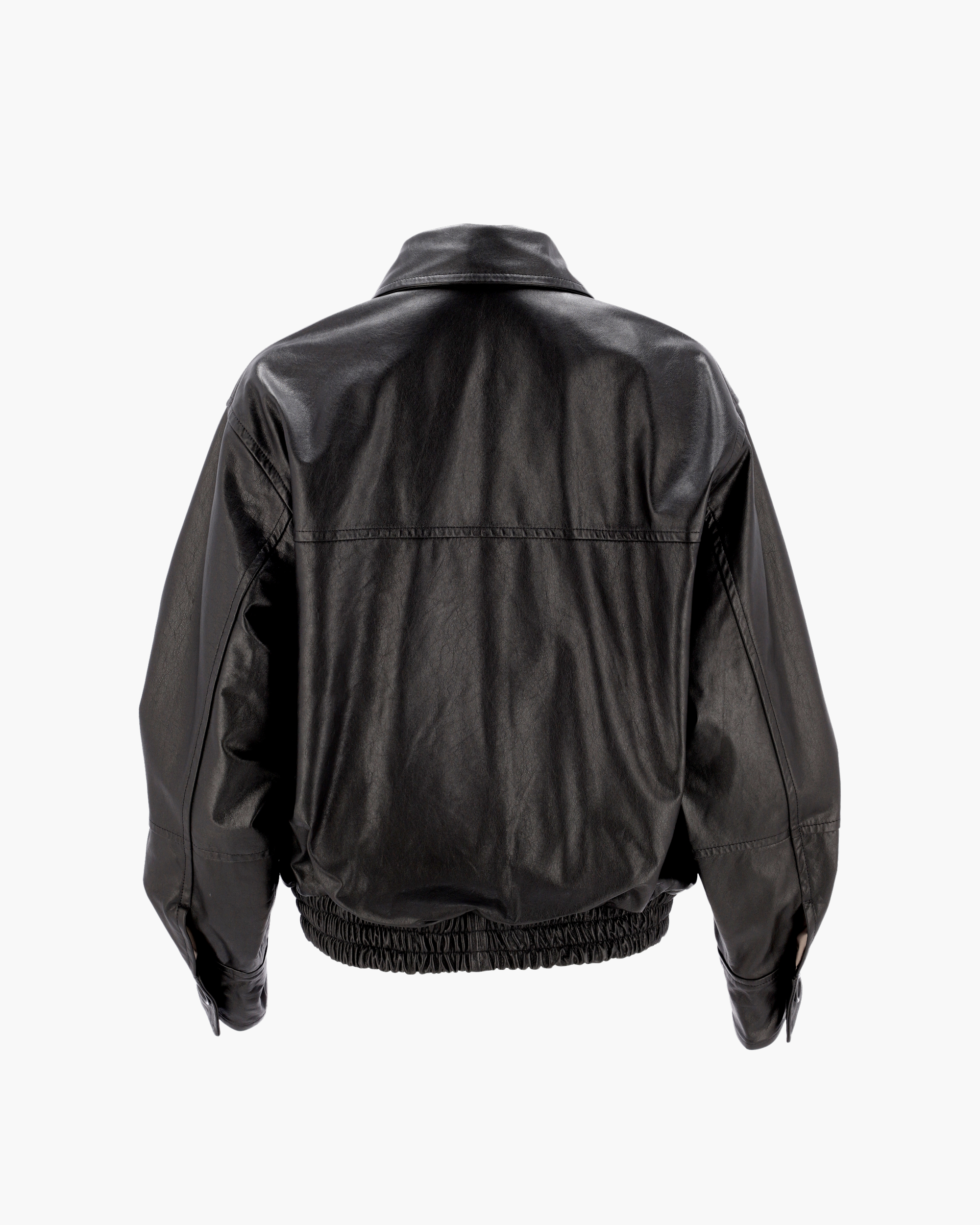 DORIAN Campera de Cuero California Negro - Imagen 3