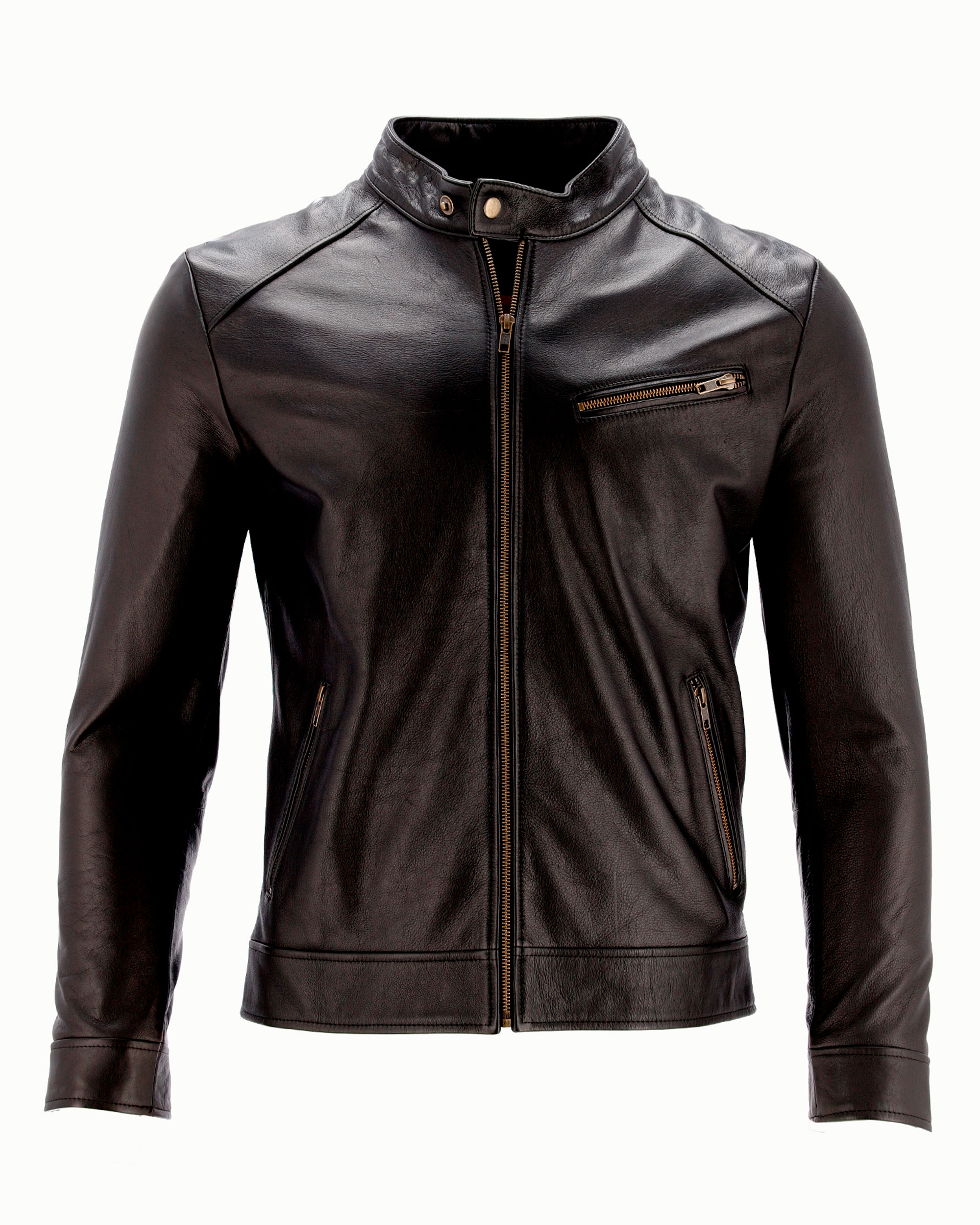 DORIAN | zapatos camperas equipaje Campera de Cuero Vacuno Toronto Negro