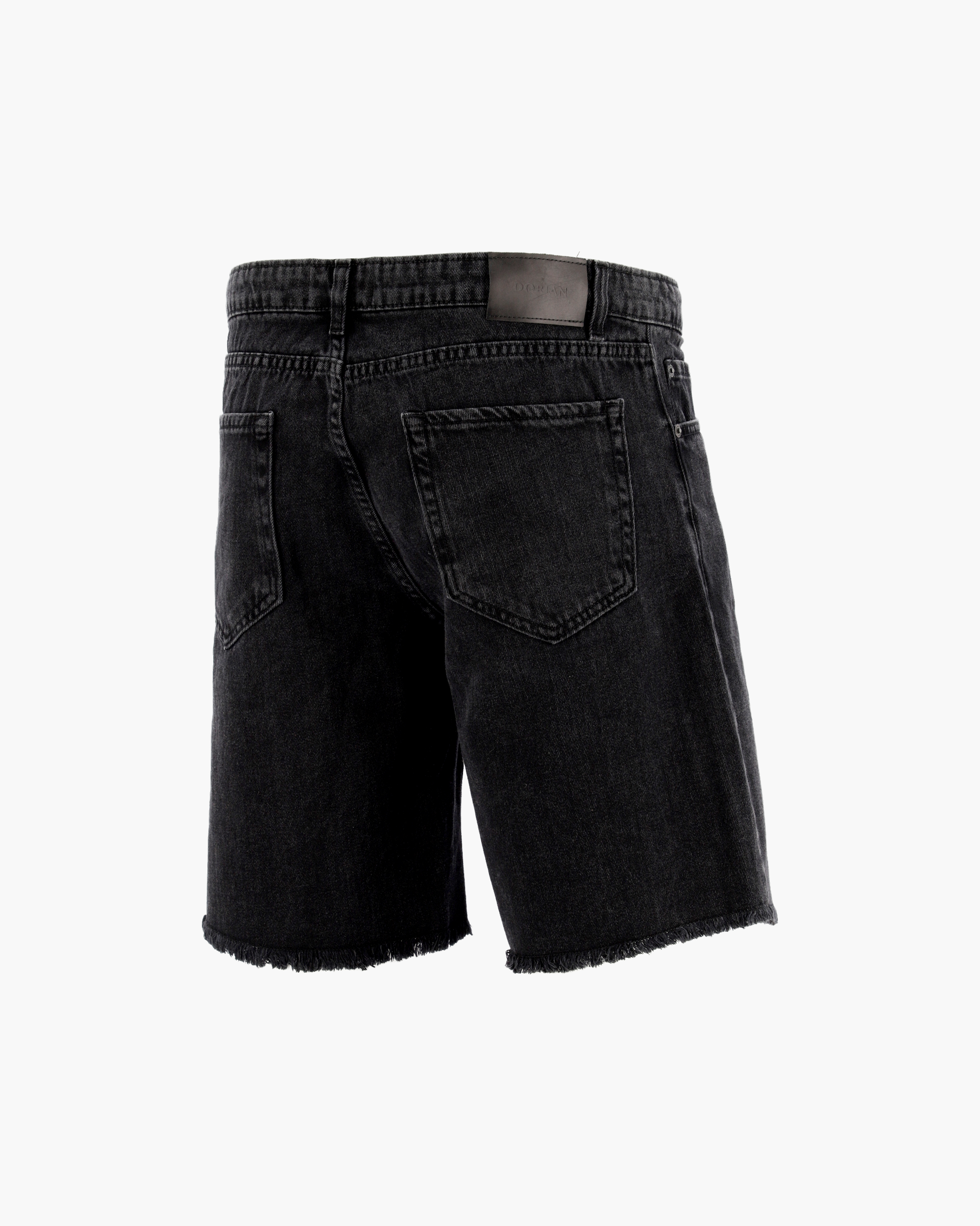 DORIAN | zapatos camperas equipaje Bermuda de Jean Negro Hawk - Imagen 3