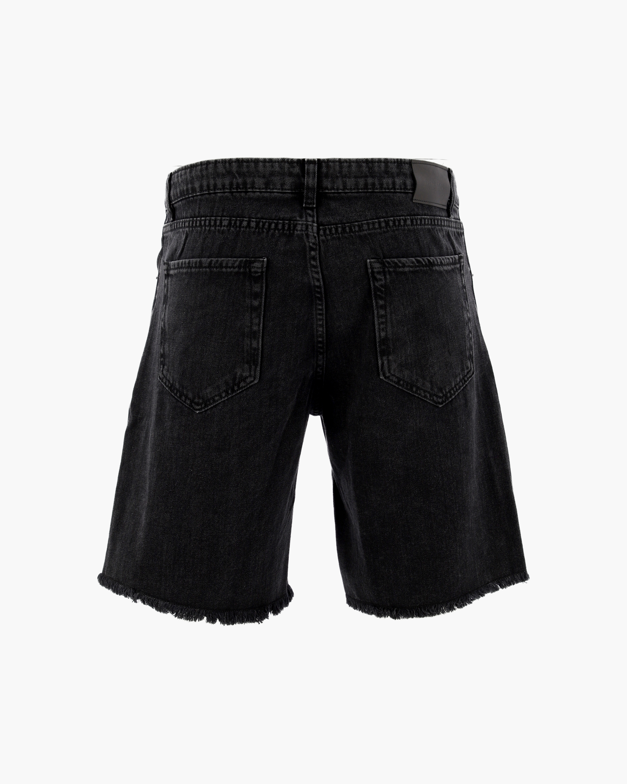 DORIAN | zapatos camperas equipaje Bermuda de Jean Negro Hawk - Imagen 4