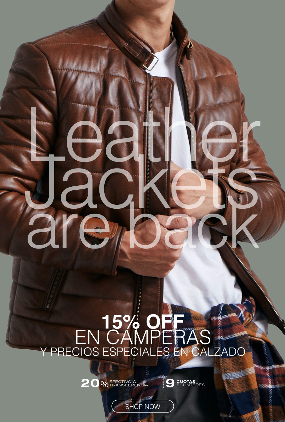 Leather Jackets are back