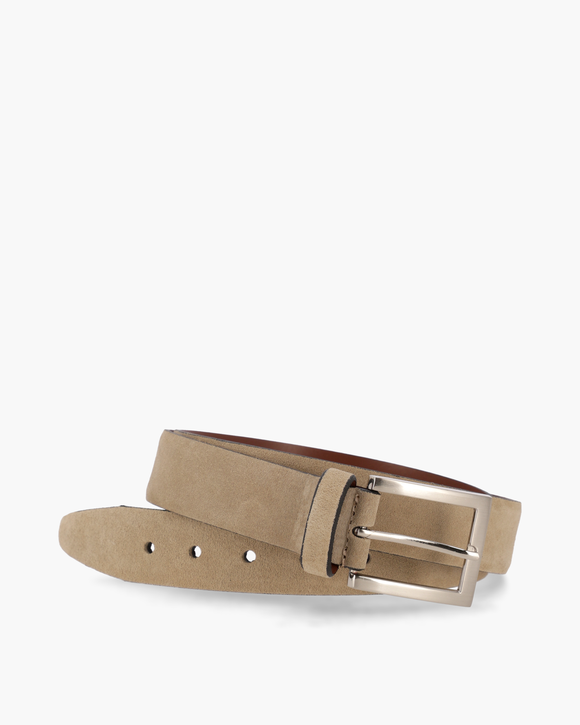 DORIAN | zapatos camperas equipaje Cinturón Lisse Gamuza Arena