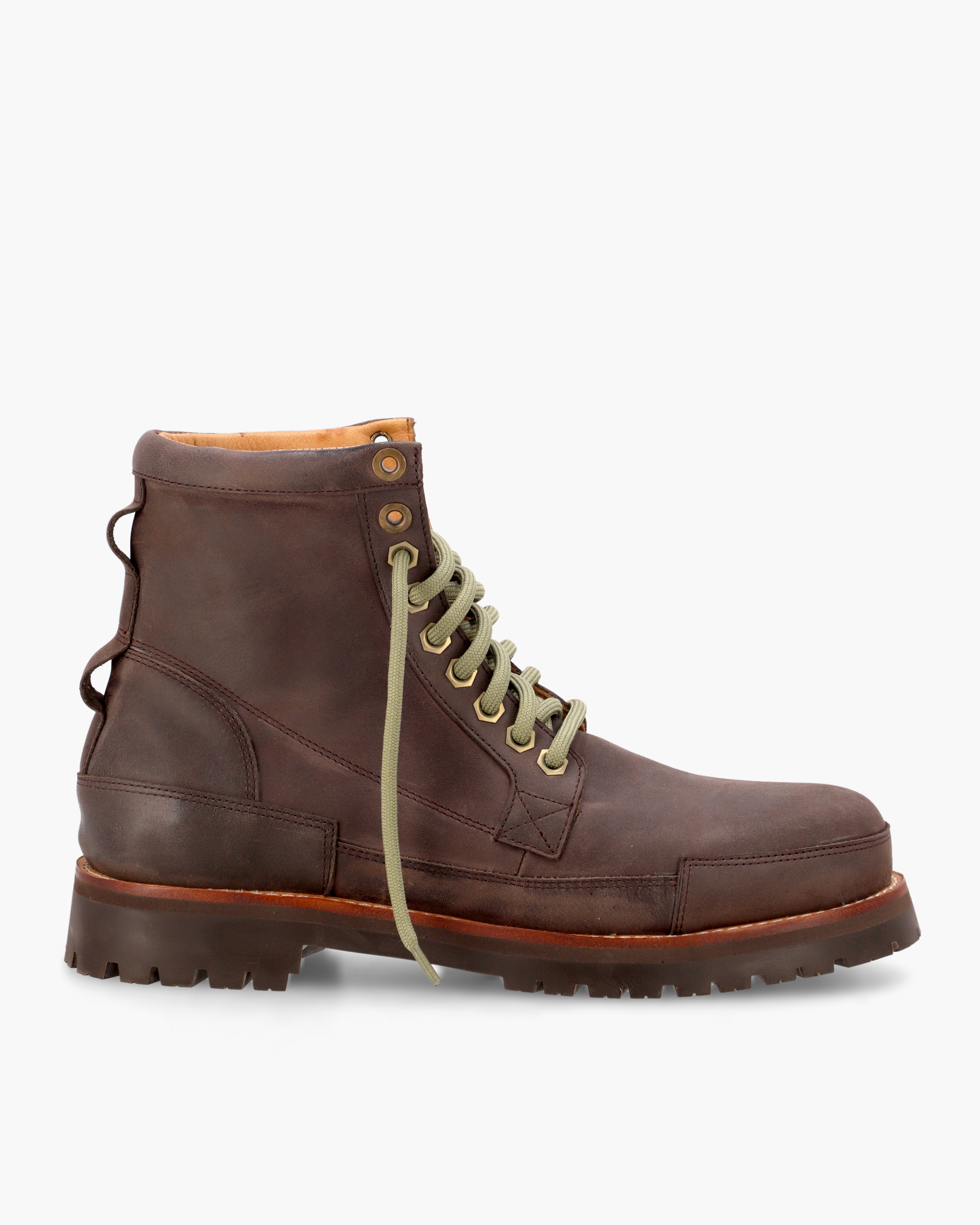DORIAN | zapatos camperas equipaje Borcegos Burgos Chocolate Engrasado - Imagen 2