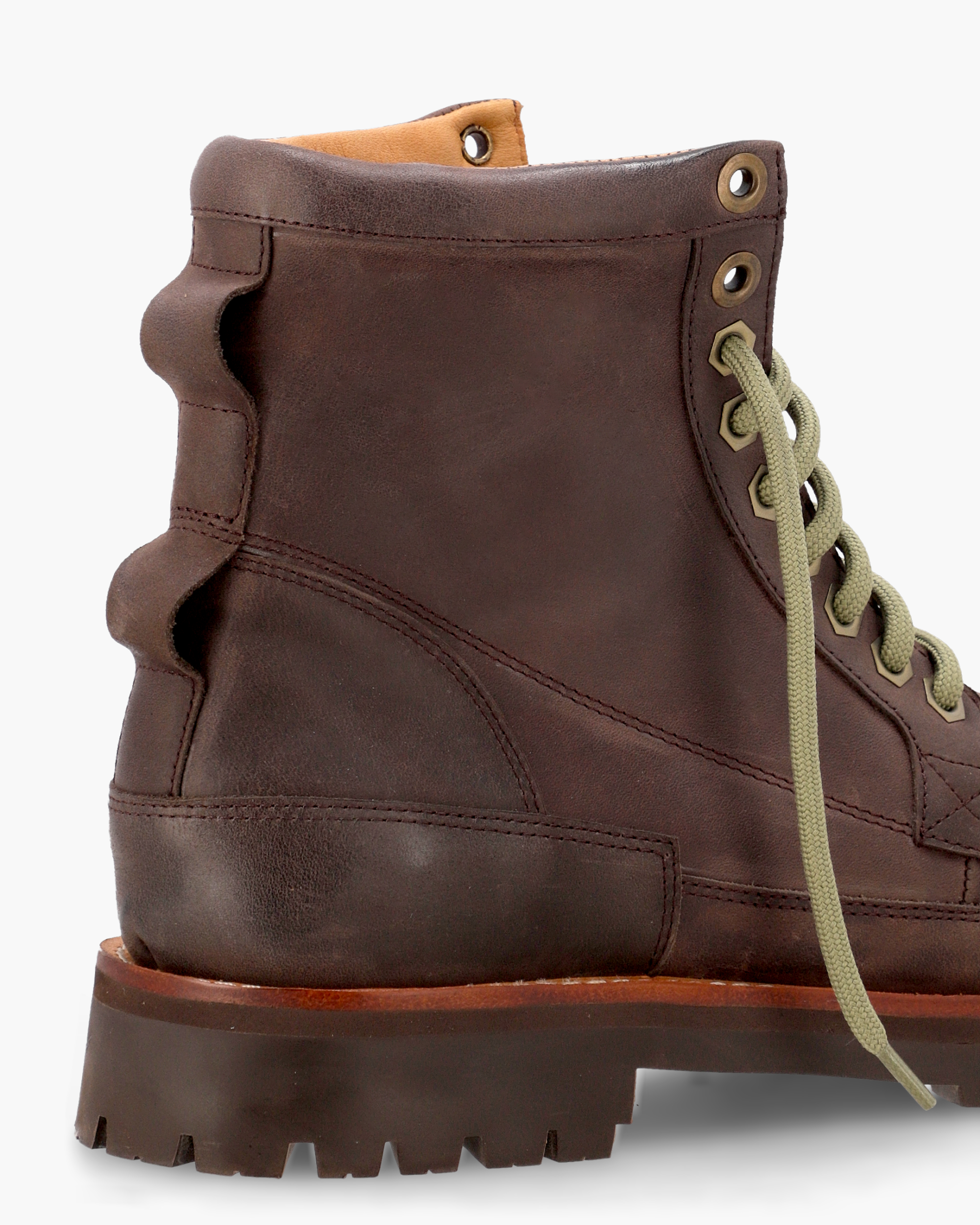 DORIAN | zapatos camperas equipaje Borcegos Burgos Chocolate Engrasado - Imagen 5