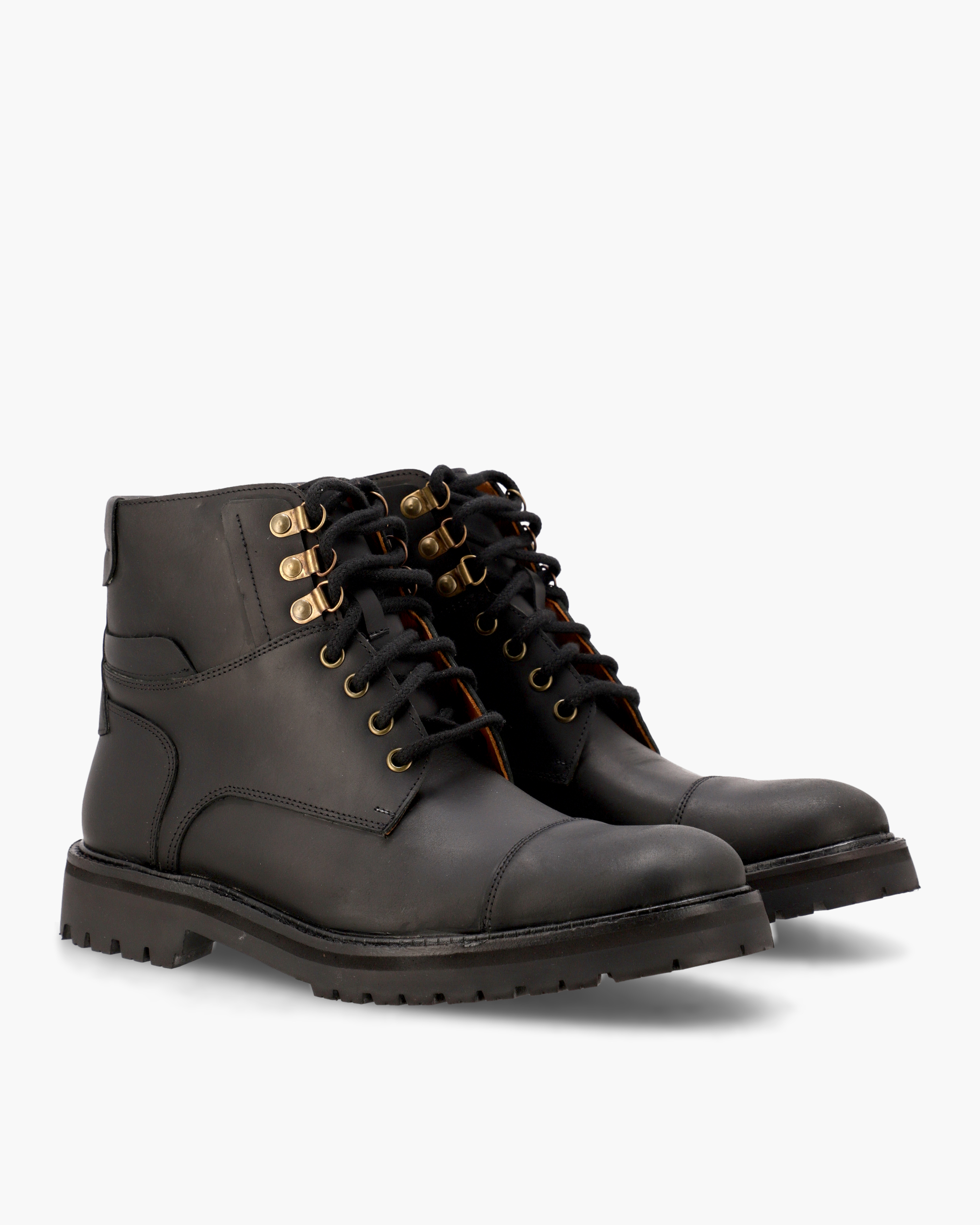 Borcegos York Negro Engrasado